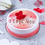 I Love You Chocolate Cake