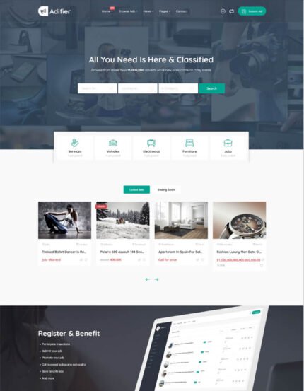 Adifier Classified Theme