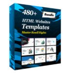 480+ HTML Websites Templates Master Resell Rights Bundle
