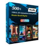 500+ VIRAL 2D Animation Funny Reels Bundle