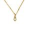 1 Gram Micro Gold Plated Stylish Geometric Pendant Chain with CZ Accents