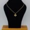 1 Gram Micro Gold Plated Heart Necklace Chain and Sleek Pendant Locket with Zircon Stones - Image 3