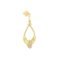 1 Gram Gold Plated 925 Silver Jewellery Earrings with CZ Stones - Image 4
