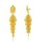 24KT Micron, 1 Gram gold Traditional 4 tier Umbrella Jhumka Earrings - Image 3