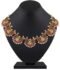 18k Gold Plated Traditional Temple Choker Necklace Wedding Party Stylish Jewellery Set - Image 4