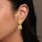 24KT Micron 1 gram Gold Square Umbrella design Traditional Jhumka Earrings - Image 4