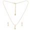 American Diamond Pendant Set With Chain For Girls and Women - Image 4