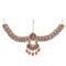 Lucky Jewellery Bridal Dulhan Alloy Gold Plated Jewellery Set - Image 5