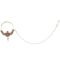 Lucky Jewellery Bridal Dulhan Alloy Gold Plated Jewellery Set - Image 7