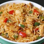 Schezwan Chicken Fried Rice