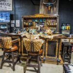 8' live edge three piece bar