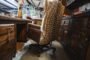 Barron Axis-Croc-napa leather Executive desk chair