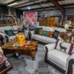 Monte Carlo custom leather livingroom set with manual recliner