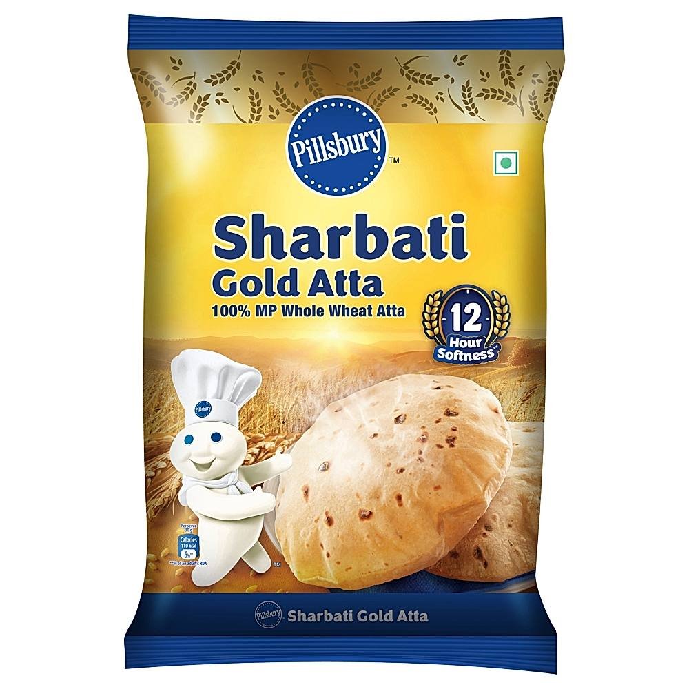 Pillsbury Sharbati Wheat Gold Atta - Image 1