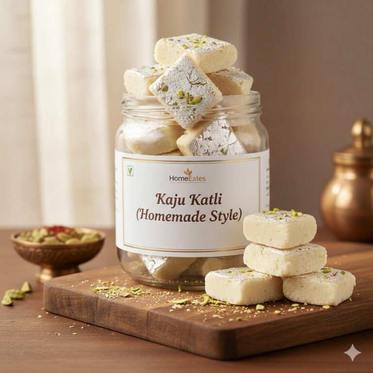 Kaju Katli (Homemade Style)