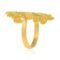 1 Gram Gold plated Handmade Floral design Traditional Finger ring Women - Image 3