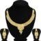 24 Carat Gold Plated Wedding Jewellery Choker Necklace Set - Image 3