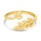 925 Sterling Silver Gold Plated Leafy Beauty Womens Leaf Ring - Image 4