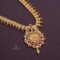 One Gram Micro Gold Plated Ruby Necklace - Image 4