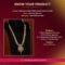 One Gram Micro Gold Plated Ruby Necklace - Image 6