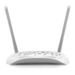 TP-LINK TD-W8961N 300 MbpsWireless N300 ADSL2+ Wi-Fi Modem Router, 2x 5dBi Omni directional Fixed antennas, Input ISPs supported- BSNL, MTNL, Tata Indicom (RJ-11 Port), Dual band , White