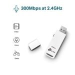 TP-LINK TL-WN821N 300 MBPS WiFi WI-FI Wireless N USB Adapter, MIMO, WPS Button, Supports Windows 11/10/8.1/8/7/XP, Mac OS 10.15 and Earlier, Linux - Image 2