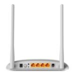 TP-LINK TD-W8961N 300 MbpsWireless N300 ADSL2+ Wi-Fi Modem Router, 2x 5dBi Omni directional Fixed antennas, Input ISPs supported- BSNL, MTNL, Tata Indicom (RJ-11 Port), Dual band , White - Image 3