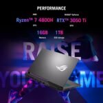 ASUS ROG Strix G17, 17.3-inch FHD 144Hz, AMD R7/16GB/1TB SSD) - Image 3