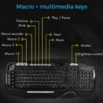 Zebronics Zeb-Magnus USB Gaming Keyboard with LED Lights - Image 3