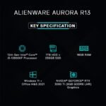 Dell Alienware Aurora (R13) Gaming Desktop, i5, 16GB, 1TB + 256GB SSD - Image 4