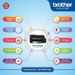 Brother DCP-T820DW - Wi-Fi & Auto Duplex Color Ink Tank Multifunction (Print, Scan & Copy) All in One Printer for Home & Office - Image 4