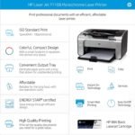 HP Laserjet P1108 Single Function Monochrome Laser Printer - Image 7