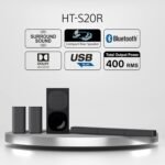 Sony HT-S20R Real 5.1ch Dolby Digital Soundbar with subwoofer