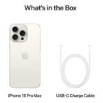 Apple iPhone 15 Pro Max ( White Titanium, 256GB ) - Image 4