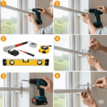 Curtain/Blind Rod Installation