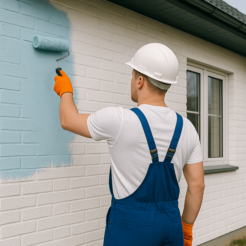 Exterior painting Exterior Painting – ₹10/sq.ft - Image 1