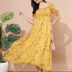 Fit and Flare Midi Dress