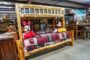 Twin XL over Queen Cedar log bunk beds