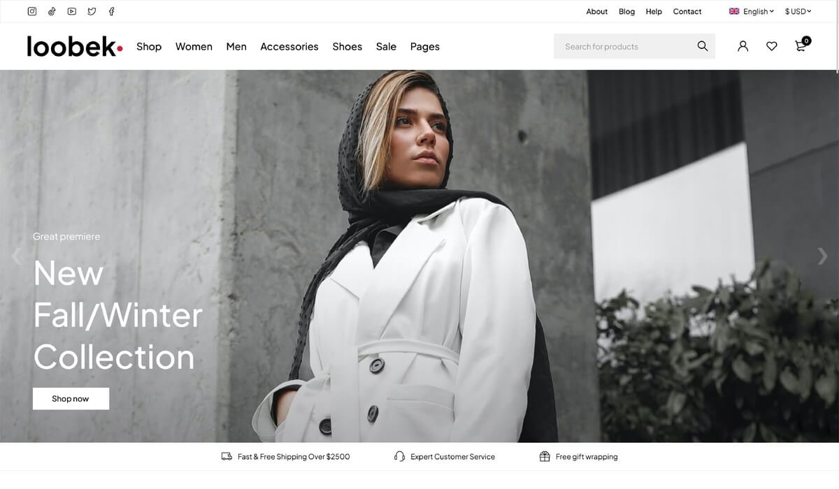 Fashion Store Website