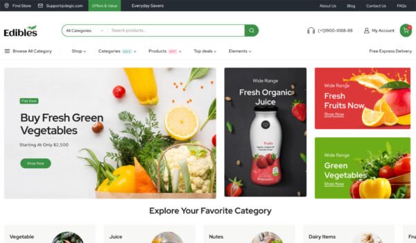 Grocery Store Website