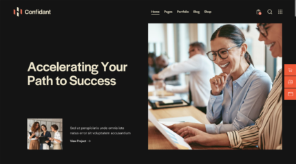 Startup Portfolio Website